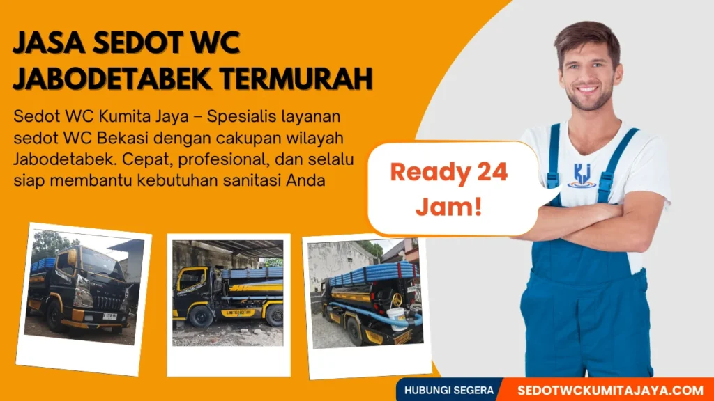 Jasa sedot wc Bekasi murah